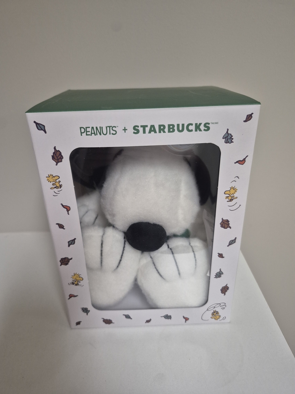 Peanuts x Starbucks White Snoopy Plush Dog Toy